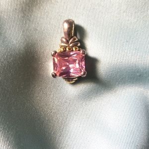 Pink Tourmaline 1ct Charm